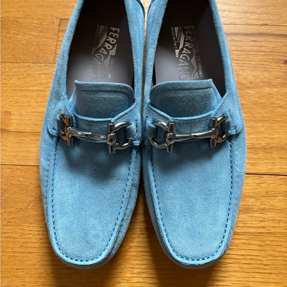 Salvatore Ferragamo Suede Men’s Loafers - Picture 7 of 8